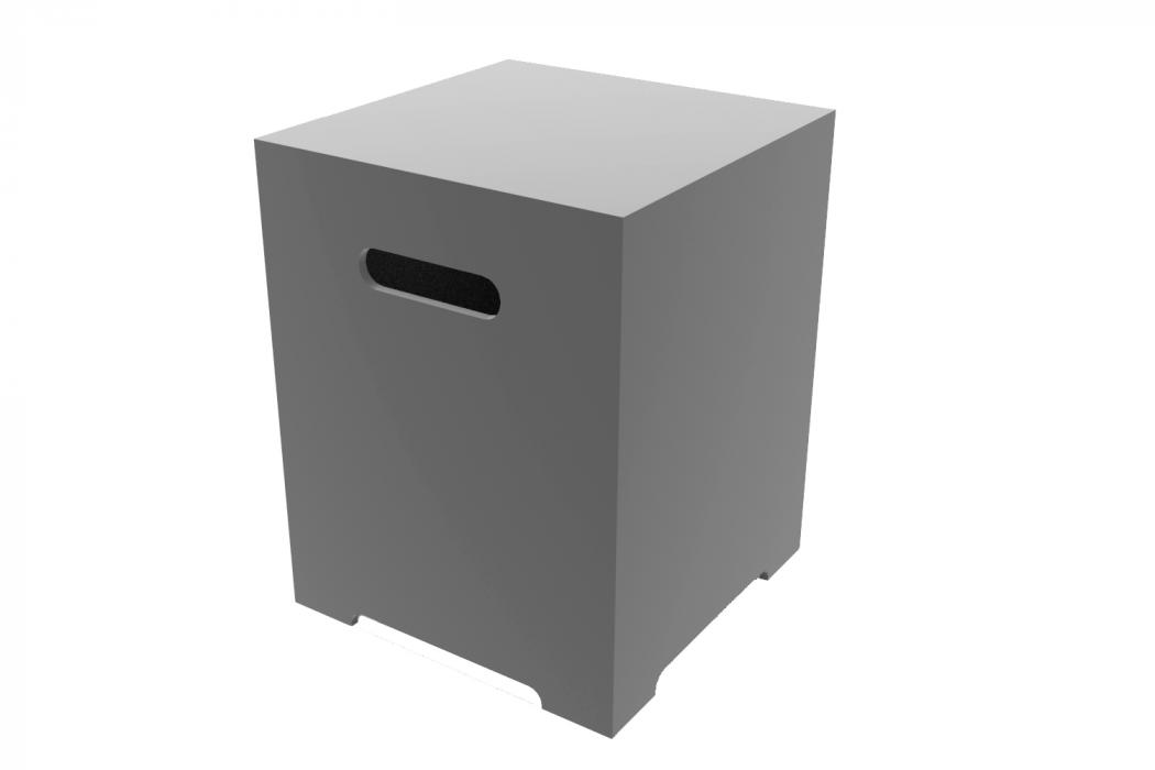 Square Tank Cover - H51cm